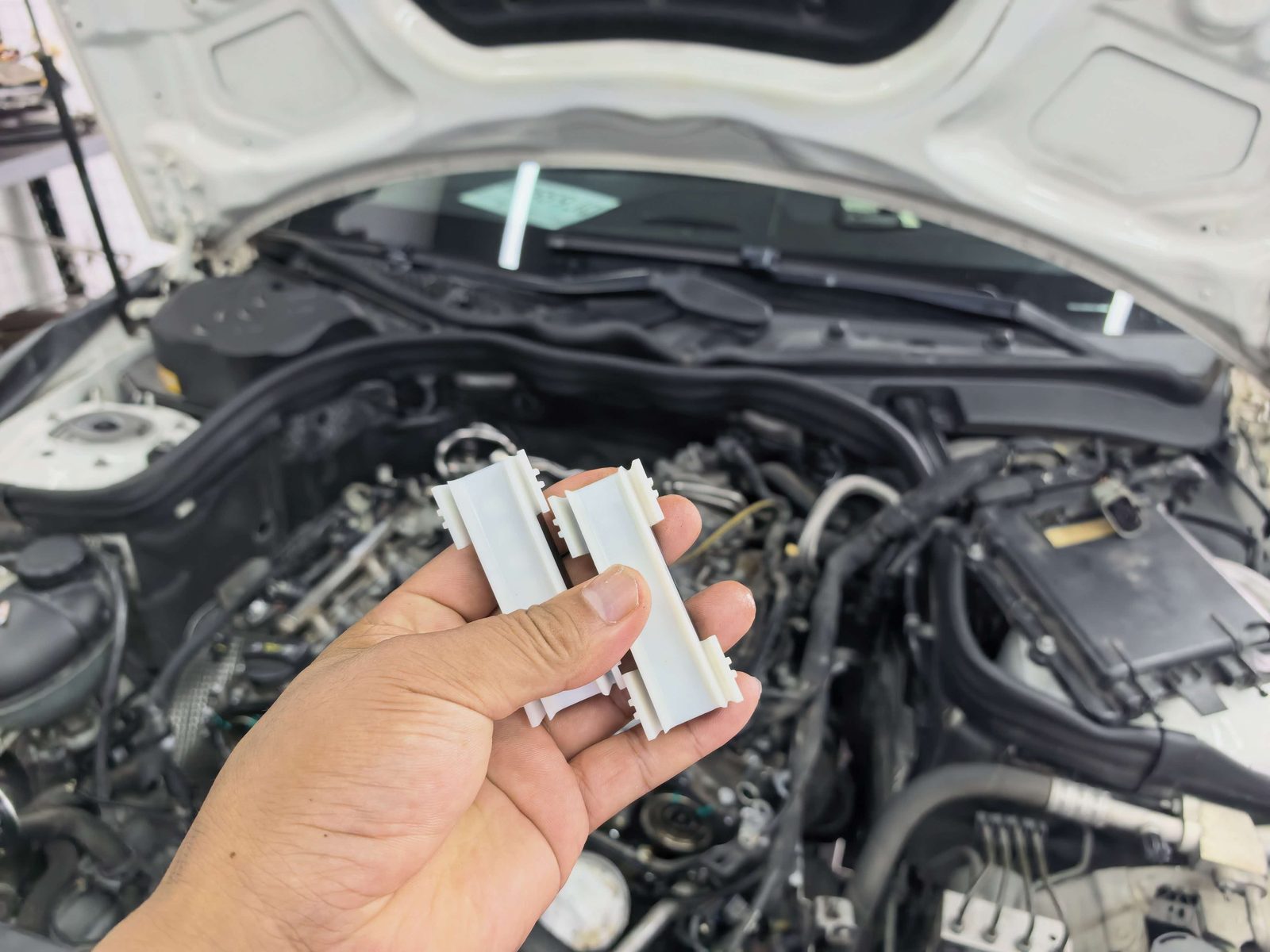 辽牌奔驰CLS350提车即做M276发动机预防性整备